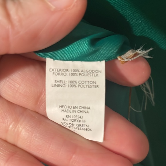 Daisy Fuentes Green Jacket - Picture 9 of 9